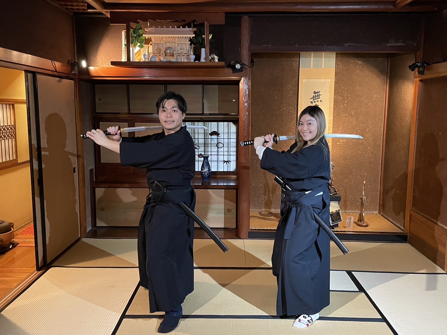 香港から素敵なお二人が侍体験にお越しいただきました - TOKYO BUNBUN - 東京文聞
